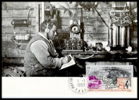 TAAF - 1993 -Carta maxima (Matasellos Base MARTIN DE VIVIES-St. PAUL-AMSTERDAN Isl.)